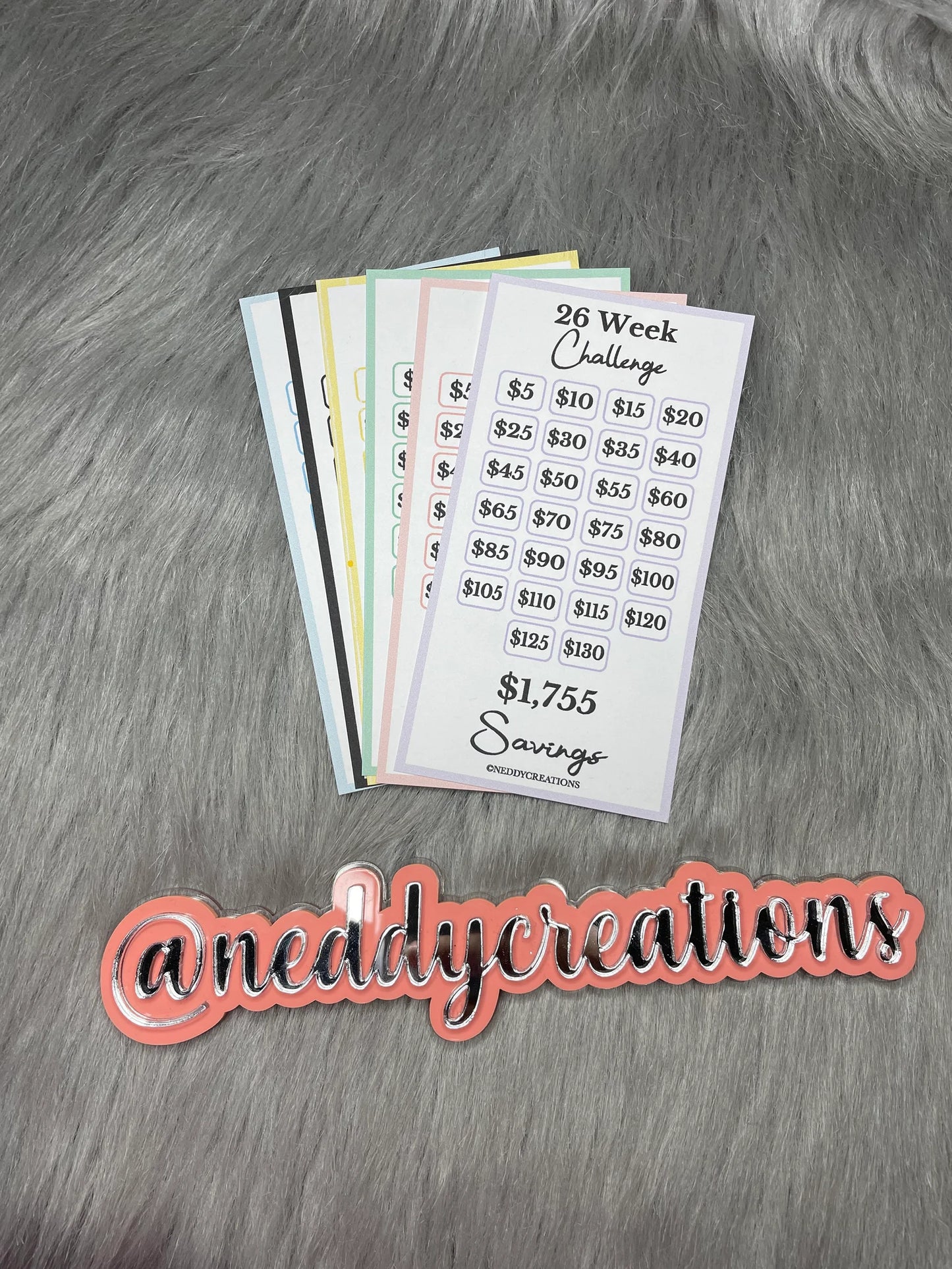26 Weeks Savings Challenge 1K