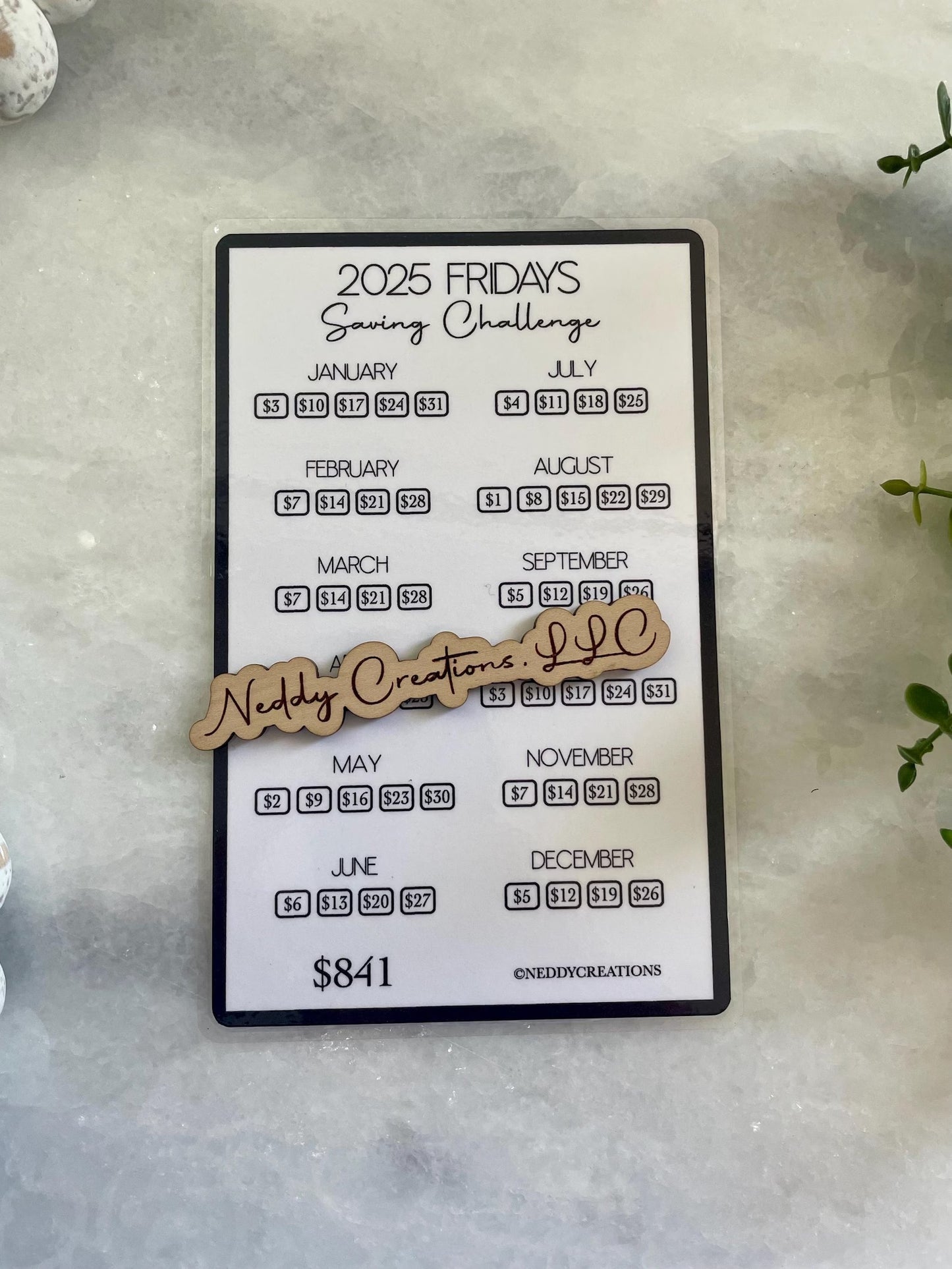 2025 Savings Challenge