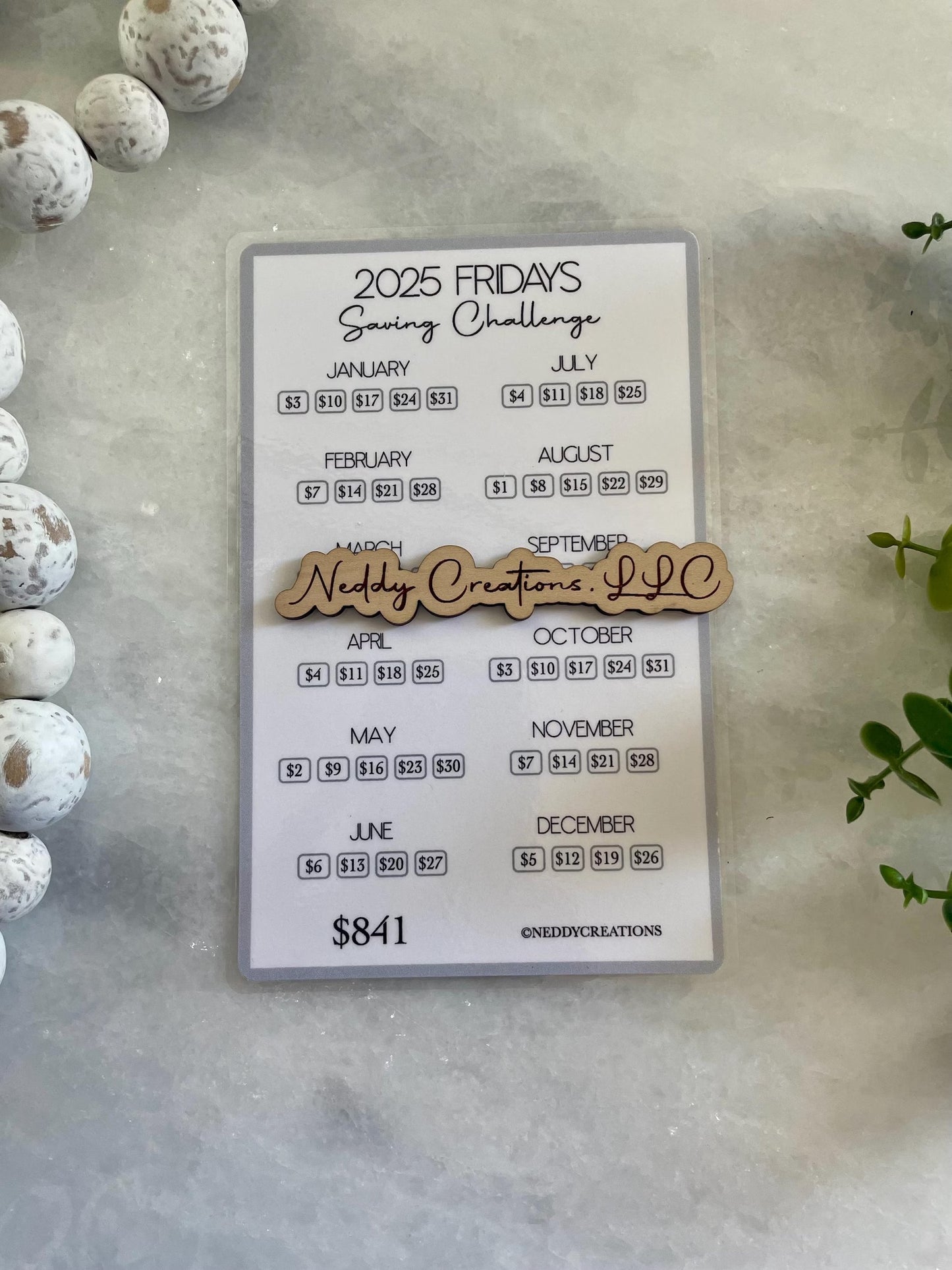 2025 Savings Challenge