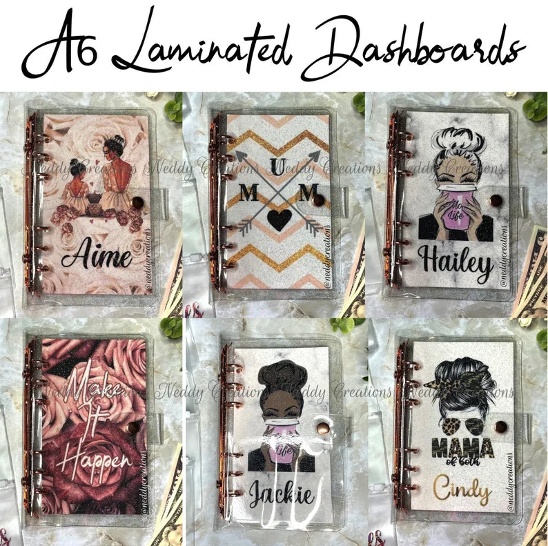 Budget Binder Dashboard A6