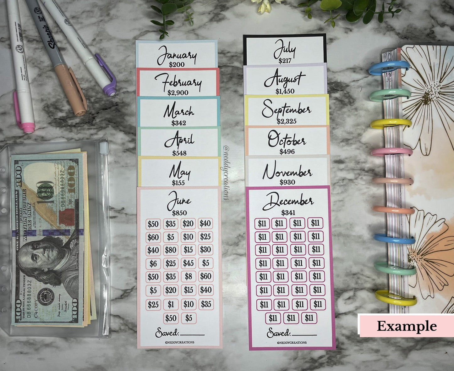 12 Month Savings Challenge