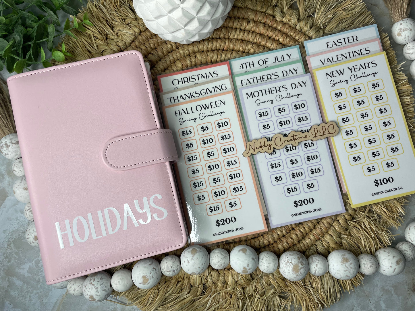 Holidays Savings Binder