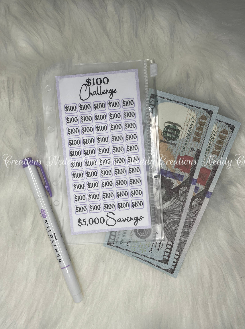 $100 Savings Challenge