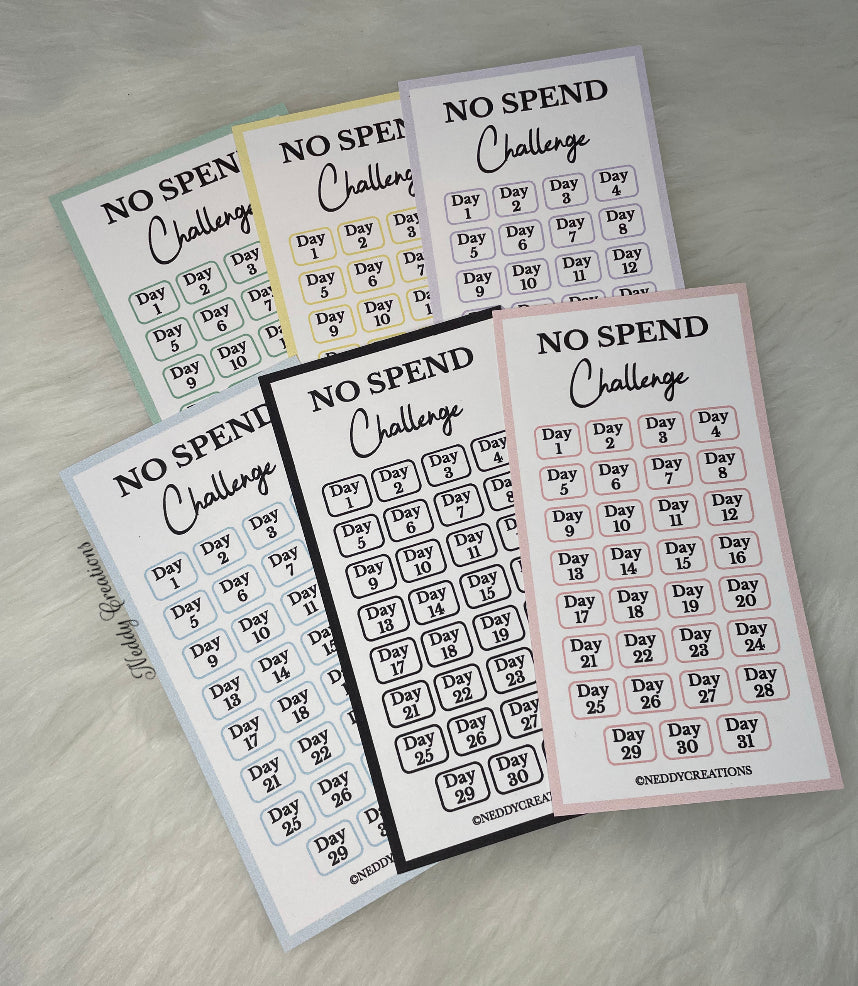 No Spend Challenge
