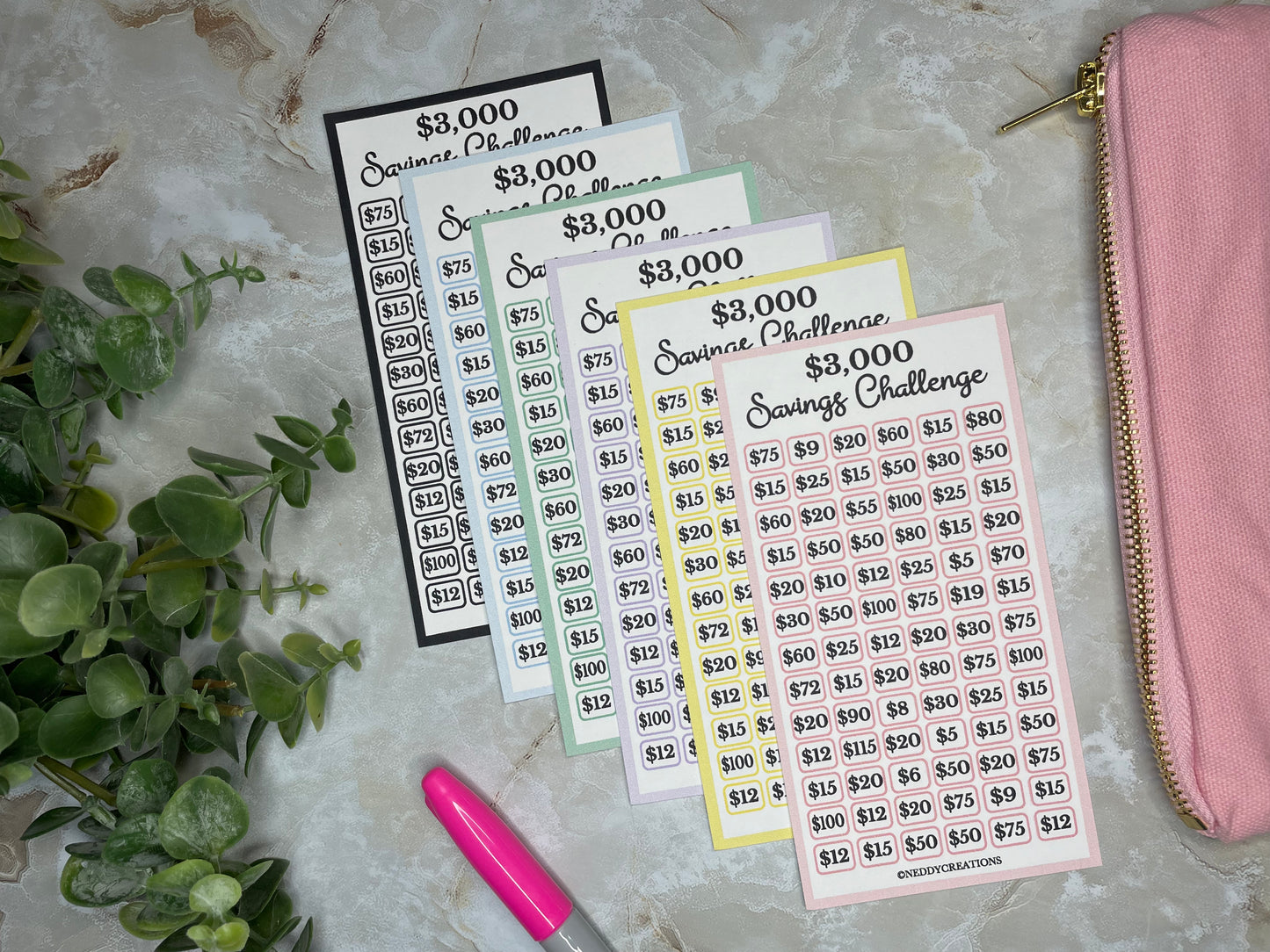 $3,000 Savings Challenge